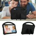 thumbnail image 5 of Dteck Case for Lenovo M10 FHD Plus (2nd Gen) TB-X606F / TB-X606X FHD Tablet (2020 Released) 10.3-inch,Shockproof EVA Foam Kids Friendly Handle Lightweight Protective Kickstand Cover,Black, 5 of 6