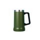 thumbnail image 1 of Matsuzay Taza de vacío de acero inoxidable, portátil, con mango, boca grande, reutilizable, aislamiento térmico, 709ml, frasco de repuesto Suministros térmicos Verde, 1 of 6