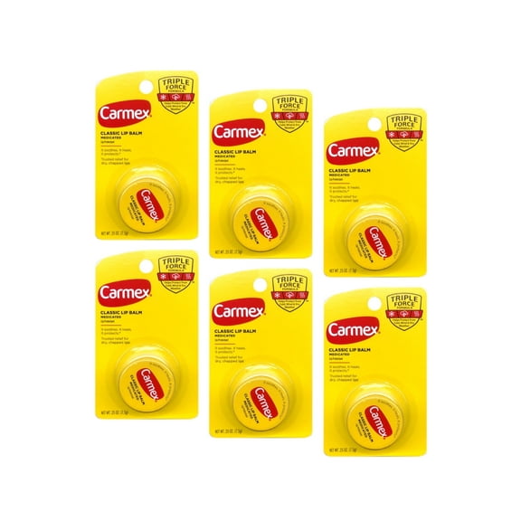 (6 Pack) CARMEX Original Lip Balm - Original