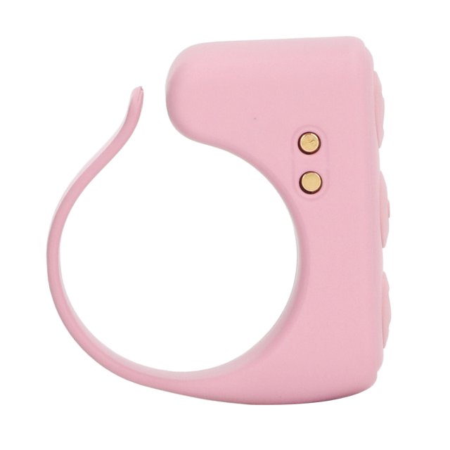 Remote Control Scrolling Ring APP Page Turner ABS Camera Remote Shutter Selfie Button with Charging Case for Cell Phone