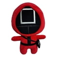 thumbnail image 1 of Poupée en Peluche 12cm Jeu de Calmar Netflix Jouet Dessin Animé Coréen, 1 of 5