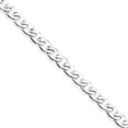 thumbnail image 1 of 925 Sterling Silver 9mm Anchor Link Chain Necklace Pendant Charm Fancy, 1 of 5