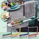 thumbnail image 1 of New Telescopic Sink Shelf Kitchen Sink Drain Rack Storage Basket Kitchen Gadgets Accessories Sinks Organizer Soap Sponge HolderBlue He Qiyong unisex, 1 of 1