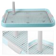 thumbnail image 4 of Pet Dog Toilet Sky-Blue Plastic for Small and Medium Dogs Indoor Use 1Set, 4 of 8