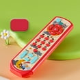 thumbnail image 2 of SIYTUAU Pretend Tv Remote Controller Learning Toy Multi Function Music Red Plastic Early Education Role Play Electronics Toy Remote Toy Red, 2 of 7