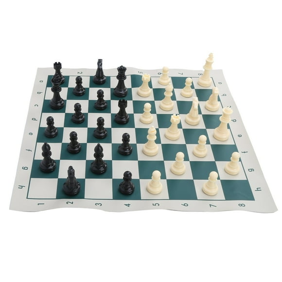 ESTINK International Standard Chess Game Set Competition Large Plastic Chess Set With Chessboard,Large Plastic Chess Set With Chessboard,International Standard Chess