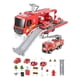 thumbnail image 2 of Camión de extinción de incendios Vehículos de juguete Modelo de aprendizaje Ruedas Ensayo de situación para Protección contra incend Estilo C CUTICAT Camión de bomberos, 2 of 8