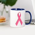 thumbnail image 4 of CafePress - Breast Cancer Awareness Ribbon Mug - 11 oz Ceramic Mug - Novelty Coffee Tea Cup, 4 of 6