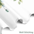 thumbnail image 3 of Green Mixed Light Blue Plant Shower Curtain with 12 Hooks Decorative Sage Green Shower Curtain for Bathroom Waterproof Fabric 84x72inc, 3 of 6