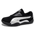 thumbnail image 2 of Men's Velcro Strap Suede Spliced Casual Shoes, 2 of 7