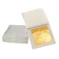 thumbnail image 4 of 10 hojas de decoración de hojas de papel de aluminio dorado con lentejuelas, lámina de papel de Color brillante para , boda, maquillaje,, 4 of 9