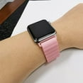 thumbnail image 3 of Magnetic Silicone Loop Band Compatible with Apple Watch Bands 38mm 40mm 41mm 42mm 44mm 45mm, Adjustable Loop Strap Soft Silicone Sport Wrist Band for Apple Watch Series 7 45 mm Series SE 6 5 4 3 2 1, 3 of 6