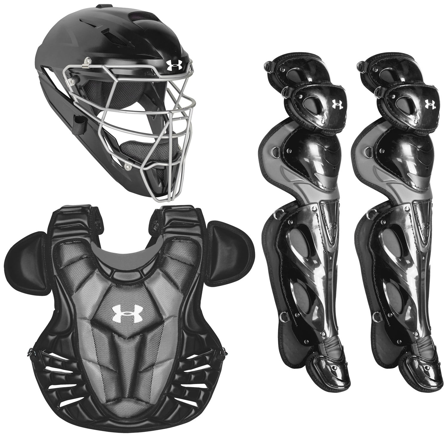 Under Armour Professional Gloss Adult Baseball Catchers Helmet