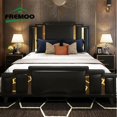 thumbnail image 2 of Modern Customizable Double Bed Designer Bedroom Sets King/ Queen Size Luxury Home Furniture Bedroom Beds My Lux Decor Round, 2 of 14