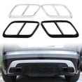 thumbnail image 4 of Car Rear Tail Pipe Cover Trim For Land-Rover For Range-Rover Velar 2017-2021 Stainless Accessories, 4 of 7