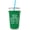 Green, variant on Capital City Commerce Neoprene Iced Coffee Cup Sleeve, Insulated Cold Drink Holder with “Iced Coffee Made Me Do It” Print (Red)
