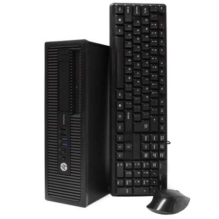 Pre-Owned HP ProDesk 600G1 Desktop Desktop Computer PC 3.20 GHz Intel i5 Quad Core Gen 4 8GB DDR3 RAM 120GB Solid State Drive (SSD) SSD Hard Drive Windows 10 Home 64bit