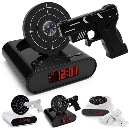Target Alarm Clock – Shot Timer, Shooting Timing Clock , Interactive Digital Wake Shot, 2 Alarm photo Target Alarm Clock – Shot Timer, Shooting Timing Clock , Interactive Digital Wake Shot, 2 Alarm