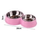 thumbnail image 2 of Laklulu Pet Cuenco para Perros de Acero Inoxidable, Suministros para Mascotas, Cuenco para Comida para Gatos, Cuenco para Mascotas, Cuenco Doble con Calabaza, 2 of 5