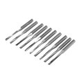 thumbnail image 4 of 30 Pcs Two Flutes Straight End Mills Straight Slot Bit Wood Cutter Two Double Flute Bits 3.175X2X17mm for CNC Router, 4 of 8