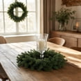thumbnail image 5 of Miwamany Artificial Christmas Pine Wreath 18Inch, Full Realistic Needle Front Door Wreath, Indoor Outdoor Xmas Home Wall Window Decorative Garland, 5 of 7