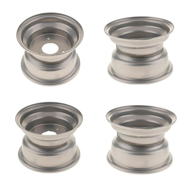 Llantas de acero de 3 orificios 7 pulgadas para scooter ATV 50 70 90 110cc Macarena