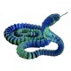 thumbnail image 1 of Serpiente En 3D, Serpiente MóVil, Serpiente Real, Juguete Hecho A Mano, Regalo De CumpleañOs, DecoracióN De Escritorio Azul Verde, 1 of 6