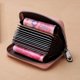 thumbnail image 4 of Cartera de cuero genuino CHAO RFID Tarjetero rosa 12 ranuras para tarjetas, 4 of 4