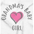 thumbnail image 2 of Grandma's Girl Cute Granddaughter Youth T Shirt Tee Girls Infant Toddler Brisco Brands 12M, 2 of 5