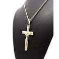 thumbnail image 5 of iJewelry2 Gold-tone Crucifix Cross Pendant Rope Chain Necklace 24'', 5 of 5