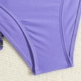 thumbnail image 6 of NAFUU Girls Swimsuit Children's 3 Piece Floral Prints Bikini Swim Suits Comfortable Breathable Vacation Beach Tummy Control Swimsuits For Girl Sizes 14-15 Years, 6 of 6