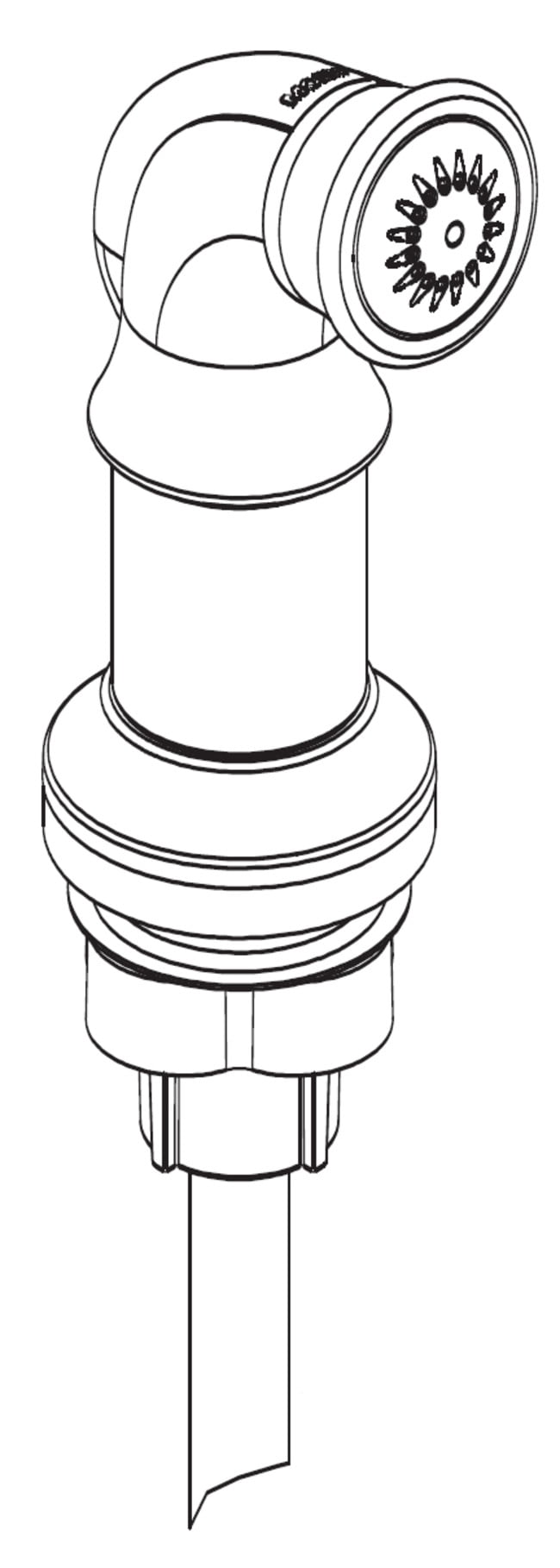 Moen 136104 Replacement Sidespray Hose Kit