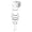 Chrome, variant on Moen 136104 Replacement Sidespray Hose Kit - Bronze