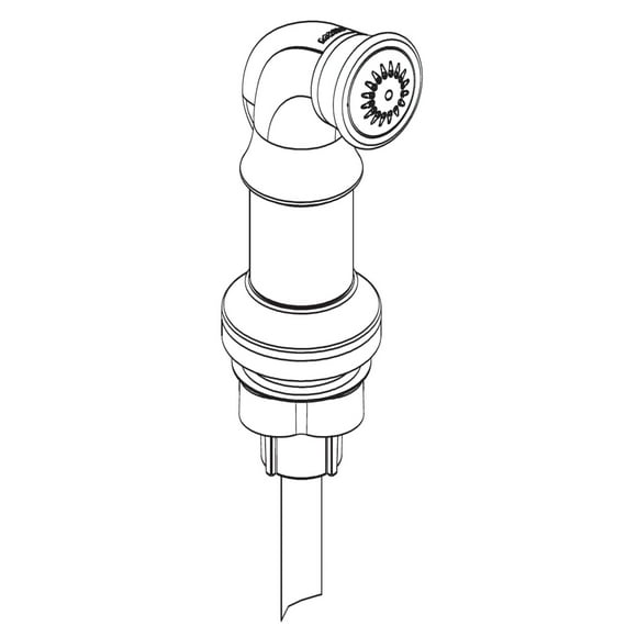 Moen 136104 Replacement Sidespray Hose Kit - Bronze