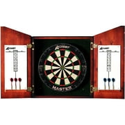 Accudart Solid Pine Dartboard Cabinet Set