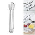 thumbnail image 4 of Visland Stainless Steel Tongs Salads Bread Ham BBQ Fillets Tools Tongs With Mesh Hole Clamp tongs Cooking Tongs, Serving Tongs, Salad, Frying, BBQ Tongs, 4 of 7