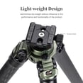 thumbnail image 5 of SUNWYAFOTO TL3240CS-Q Hunting Tripod for Shooting Rifle Stand Carbon Fiber, 5 of 9
