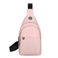 thumbnail image 3 of Xihbxyly Bolso Bandolera, Versátil, de Gran Capacidad, Resistente Al Agua, Elegante, con Correa Ajustable para Mayor Comodidad, para Uso Diario, Deportes Al Aire Libre, Viajes, Diseño Unisex con Text, 3 of 3