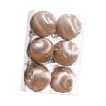thumbnail image 3 of 6x Bolas de Navidad Macarena irrompibles con Purpurina 6cm, 3 of 8