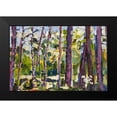 thumbnail image 2 of Ferrell, Erin McGee 24x17 Black Modern Framed Museum Art Print Titled - Brushy Treeline II, 2 of 5