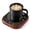 Brown, variant on Mug Warmer,40W Coffee Mug Warmer for Desk with Temperature Display, 4 H Auto Shut Off, 3 Temp Settings & 1-12H Timer, Smart Electric Beverage Warmer for Coffee, Tea, Water, Milk and Coco(Wood Grain)