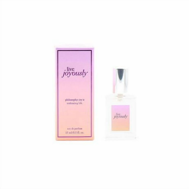 Philosophy Live Joyously Eau de Parfum for Women 0.5 oz, Floral