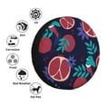 thumbnail image 5 of XMXY Pomegranate Flower Isolated Bird Spare Tire Cover, Universal Waterproof Cover for Jeep RV Tire Wheel Protection, 14 inch, 5 of 8