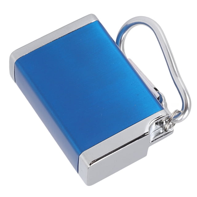 Mini Tray, Fireproof Zinc Alloy Portable Ashtray Keychain Delicate Easy Using With Lid For Car Black,Silver,Gold,Blue,Red,Green