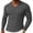 Base Layers - Gray, variant on Men's Ribbed Knit V-Neck Long Sleeve Top Casual Slimming Muscle Sweaters Base Layer Tops for Gym Workouts and Daily Streetwear Looks