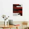 thumbnail image 3 of Nawypu Red and Black Wall Art-Abstract Picture Canvas Print Wall Painting Modern Artwork Canvas Wall Art for Living Room Home Office Décor, 3 of 5