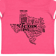 thumbnail image 4 of Inktastic Texas Word Salad State Outline Boys or Girls Toddler T-Shirt, 4 of 5