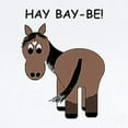 thumbnail image 2 of CafePress - Hay Bay Be! Horse Infant Bodysuit - Baby Light Bodysuit, Size Newborn - 24 Months, 2 of 4
