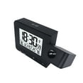 thumbnail image 1 of Linyer Projection Alarm Clock LED Digital USB Charging Wall Humidity Temperature Projector Snooze Function Backlight Home Kids Black, 1 of 8