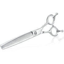 Casewin Hair Scissors 6 Inch Professional Barber Scissors Hair Thinning Scissors Thinning Shears 440C Barber Shears 30 Teeth Rose handle
